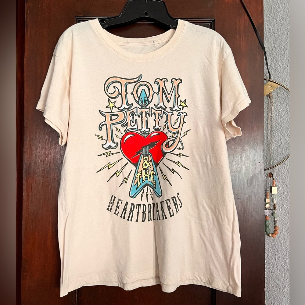 Tom Petty Regular fit short sleeve tee shirt. Size medium